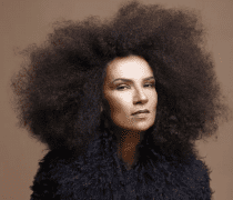 La chanteuse marocaine Oum. AMINE CHBANI