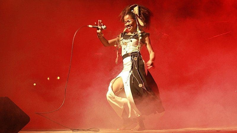 Eusebia Jaojoby dansant le salegy, 26 Septembre 2020 - © Angelin Dalhio R.