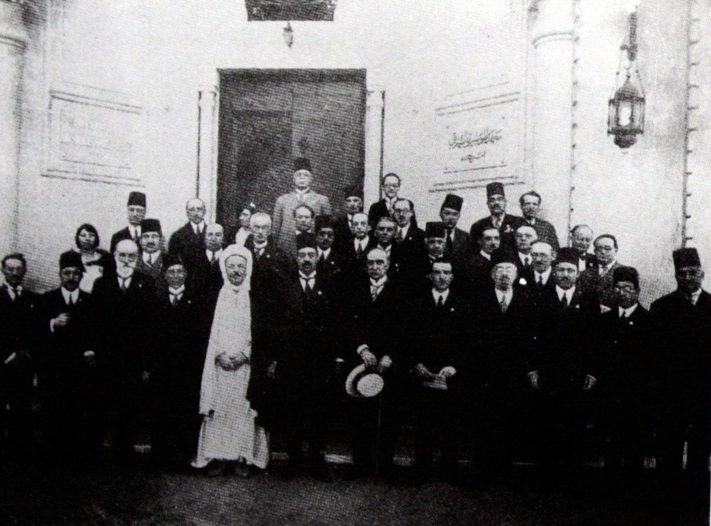 Delegates Of The 1932 Cairo Congress Of Arabic Music.