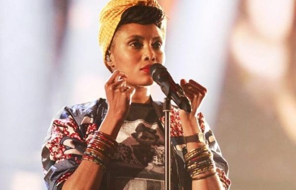 La chanteuse franco-comorienne Imany.
