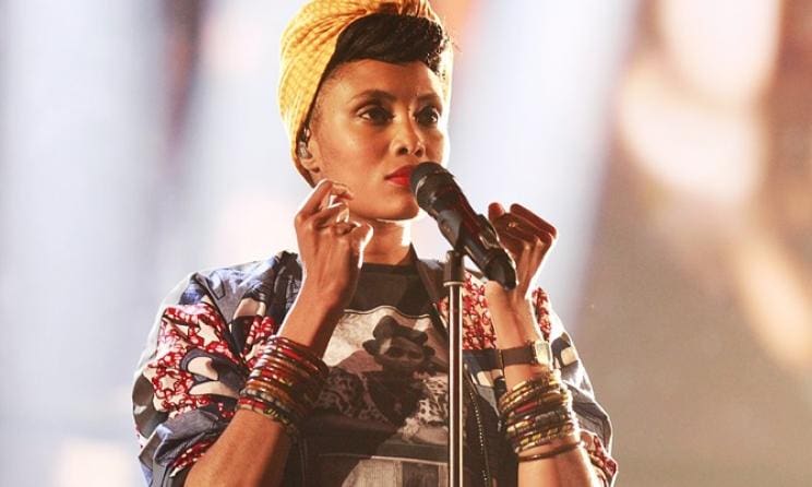 La chanteuse franco-comorienne Imany.