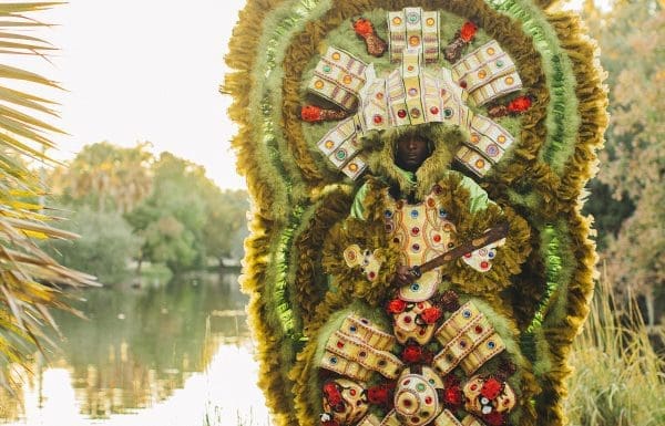 Big Chief Jermaine Bossier 7th Ward Creole Hunters - © Diwang Valdez