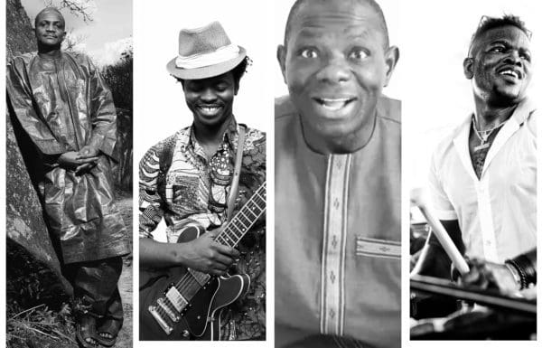 Lansiné Kouyaté © Manuel-Lagos – Moh ! Kouyaté © DR - Famoro Dioubaté © DR - Kanazoé Diabaté © DR