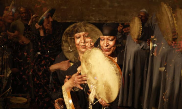 Mazaher band, Khaled Desouki AFP
